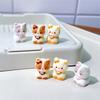 Cartoon Cute Dashboard Accessories Mini Cat Resin Garden Miniature Handicraft Accessories DIY