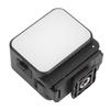 LED Camera Light Suitable for Action 5 4 Camera 3 Color Temperature Fill Light with Cold Shoe Mount and 1 4in Screw Hole