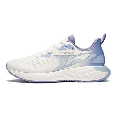 Кроссовки Li Ning Running Series с нескользящей подошвой и износостойкостью для мужчин, белые, синие, ARSS017-5