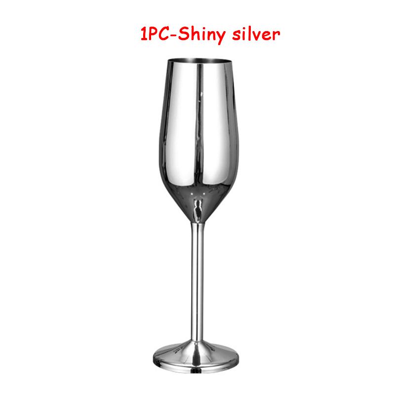 2Pcs Wine Party Champagne Coupes Cocktail Glass Champagne Flutes Wine Cup Goblet Plating Beer Rose Gold Glass Whiskey Cups