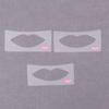 Three-In-One Tattoo Lips Practice Skin No Ink Permanent Makeup Practice Lip Painting Card Skin For Microblading Supplies
