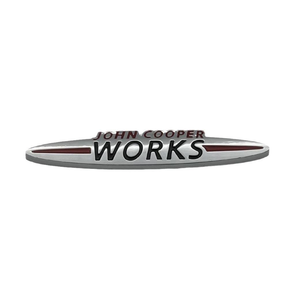 3D стерео металлическая наклейка-эмблема на автомобиль BMW MINI JCW