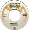 7inch Record JAN BERRY - Skateboard Surfin' U.s.a. / How - H 2020S A&M 1978 US Rock Used