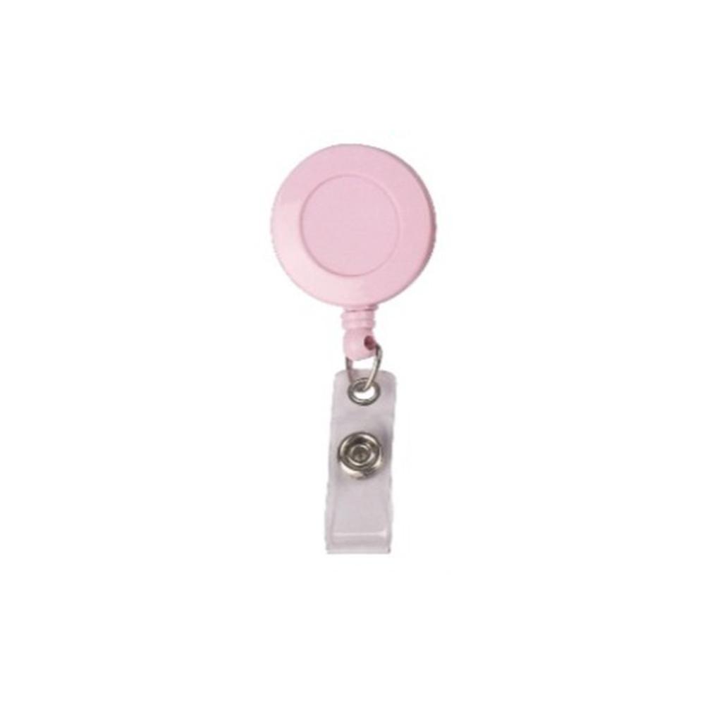 Exhibition Office Supplies Badge Holder ID Name Card Retractable Badge Reel Pull Buckle Badge Clip