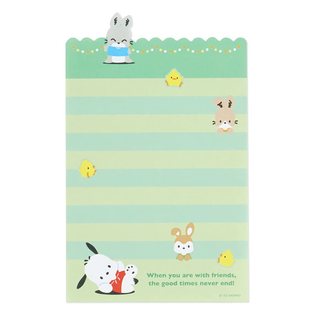 Sanrio Sanrio Friend Memo Pochacco Pochacco Разнообразие канцелярских товаров Memo Персонаж 8 xx 16 см 469408 SANRIO (САНРИО) 1,3