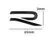 RUNTB1 Metal Car Decals for Volkswagen VW R Line Golf 8 Beetle Scirocco Passat Sharan Tiguan Jetta Trunk Sticker Fender Side Badge
