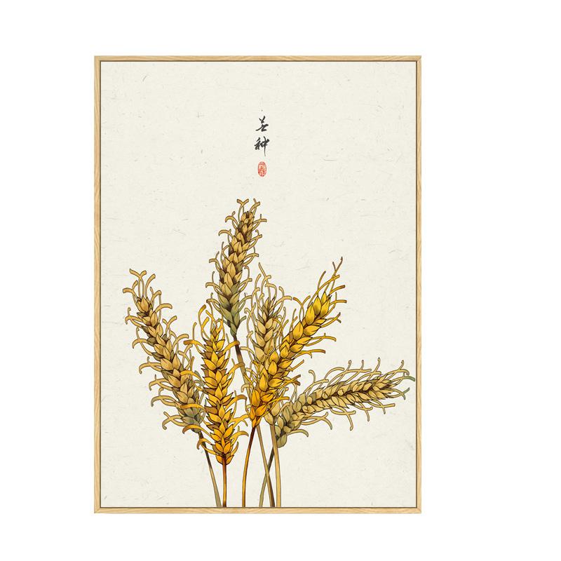 Китайская живопись на холсте для домашнего декора, 24 вида праздников, пейзажное настенное искусство, картины для гостиной, китайские постеры