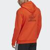 adidas Мужская толстовка Originals Trefoil B+F TRFL, Повседневный спортивный пуловер, Оранжевый топ GE0794