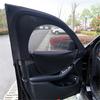 2 шт. Универсальные автомобильные солнцезащитные чехлы для передних боковых окон, защита от УФ-лучей, сетчатые шторки, черные