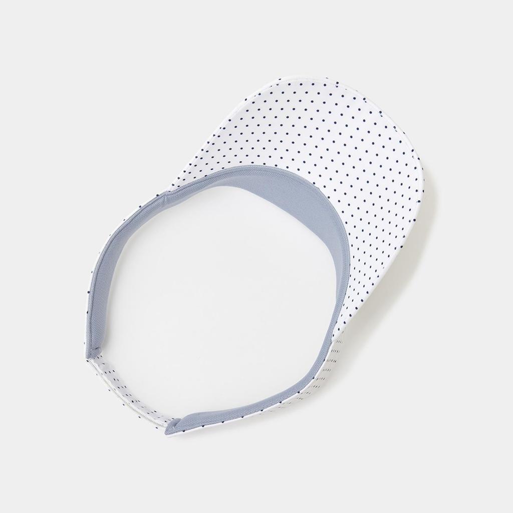 Солнцезащитная кепка для гольфа C24291208 [Callaway] женская (Точечный узор/регулируемый размер) / / 1030_Белый