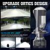 2 шт. 140 Вт 60000LM Двойная линза/Одна линза H4 Светодиодная лампа для фар Лампа проектора Дальний/ближний свет Автомобиль Модернизация LHD RHD Фара Canbus без ошибок