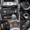 Для Nissan 370Z Z34 2009+ Автомобиль Мягкий Углеродный Волокно Верхняя Панель Приборов Консоль Отделка Накладка Наклейка Комплект Внутренние Аксессуары