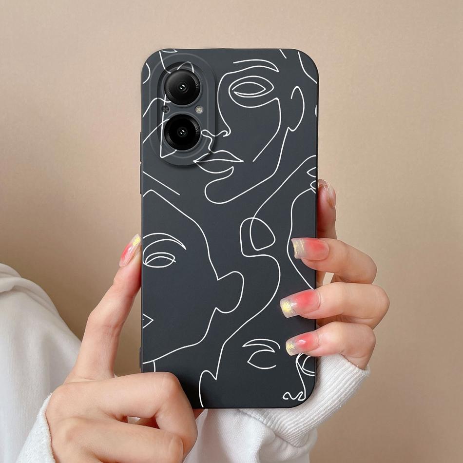 Чехол для телефона Realme C67, несколько узоров, мягкий жидкий силикон, полная защита, противоударный чехол для Realme C 67, Fundas Coque