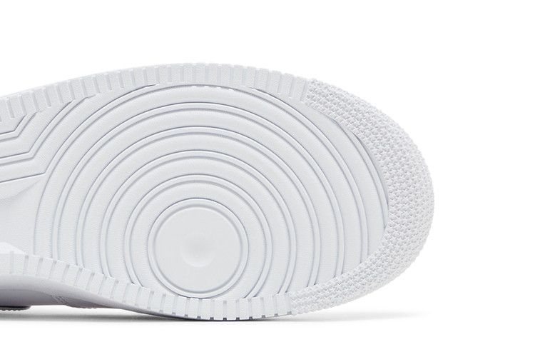 Мужские кроссовки Nike Air Force 1 Mid Supreme White White White/White-White