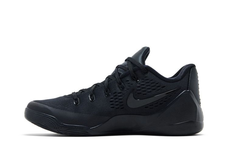 Men's Sneakers Nike Kobe 9 Elite Low EM Protro TB Triple Black Black/Black/Black