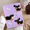 Забавный пес Счастливый Держатель Чехол Чехол для планшета Для iPad Air 4 5 M3 M2 1 2 M4 11 дюймов Mini 6 7 Pro 2025 Pro 11-го 10-го 9-го 8-го 7-го