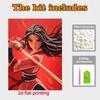 Disney DIY Жемчужная живопись Мулан Героическая Настенное украшение дома Жемчужные драгоценные камни Живопись Картины Поделки Украшение дома