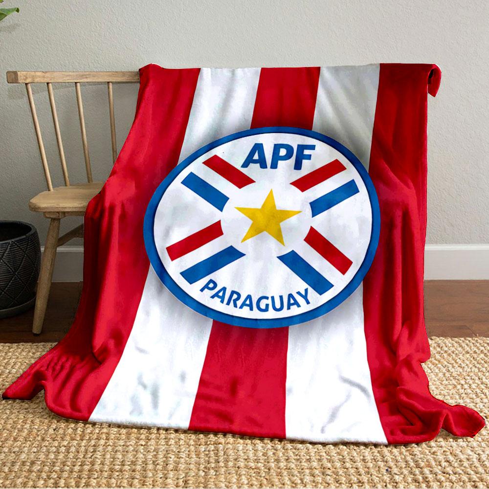 Paraguay Emblem Blanket Design for all seasons blanket lunch break throw gift