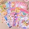 Food Adventure Story 3D Landscape Sticker Decorative DIY Cabin Scene Sticker  Toy