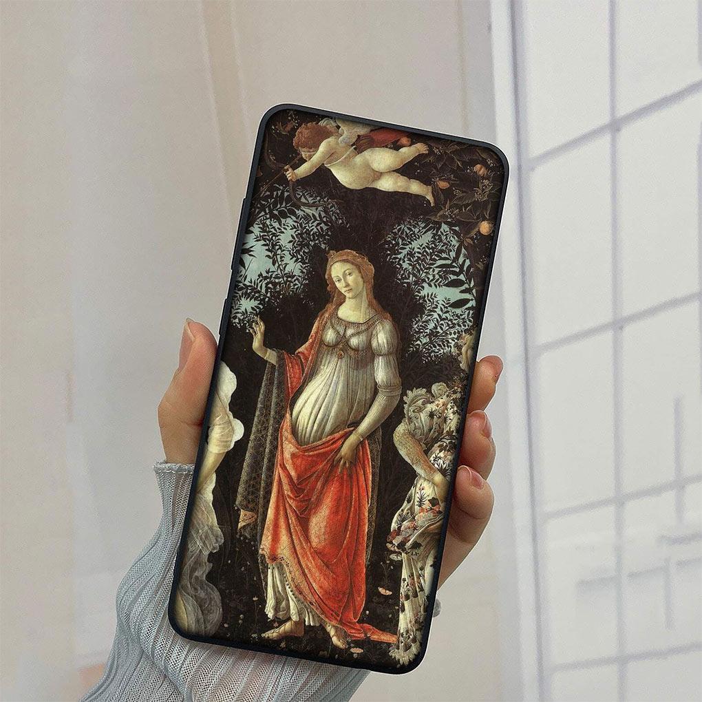 Чехол для телефона Sandro Botticelli Ренессанс Искусство Женщина Девочка для Samsung Galaxy A10 A20 A53 A30 A31 A32 A50 A51 A52 A12 A33