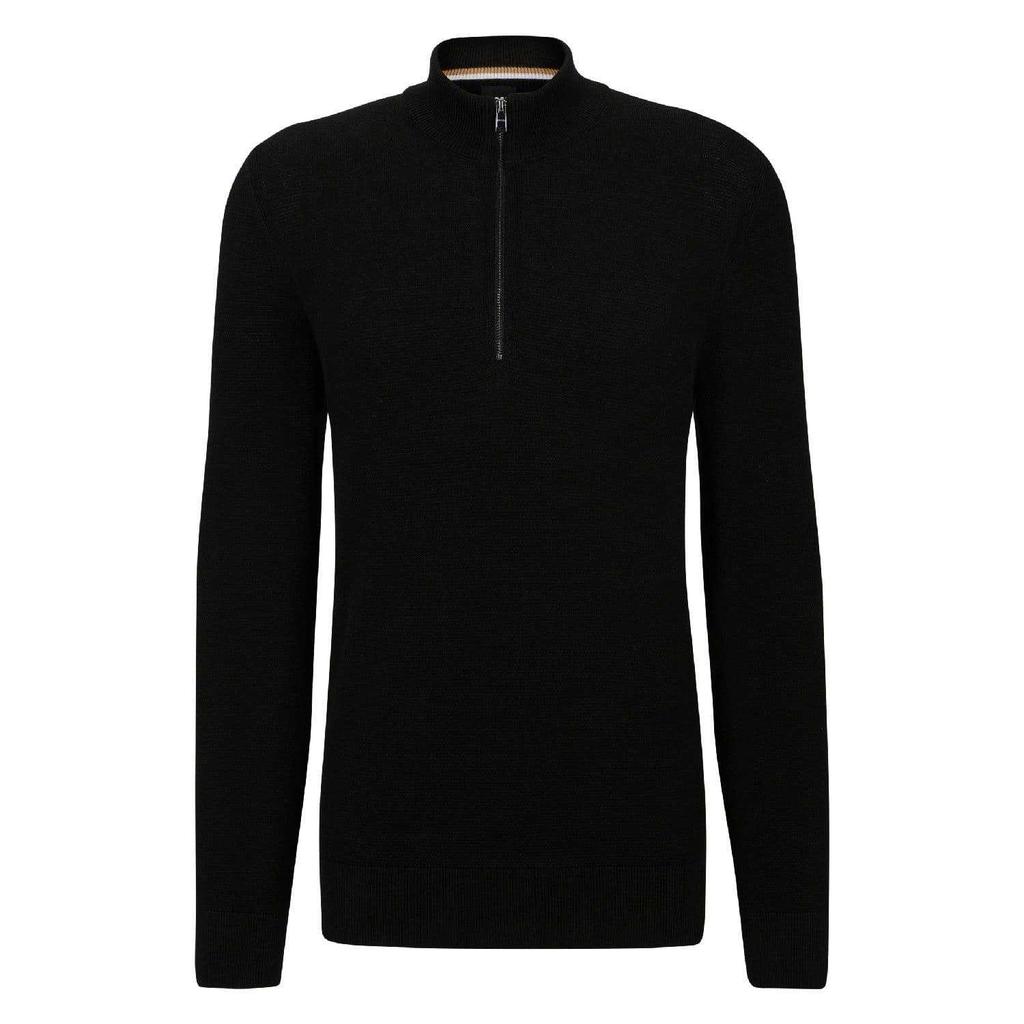 Boss Mens Quarter Zip Sweatshirt