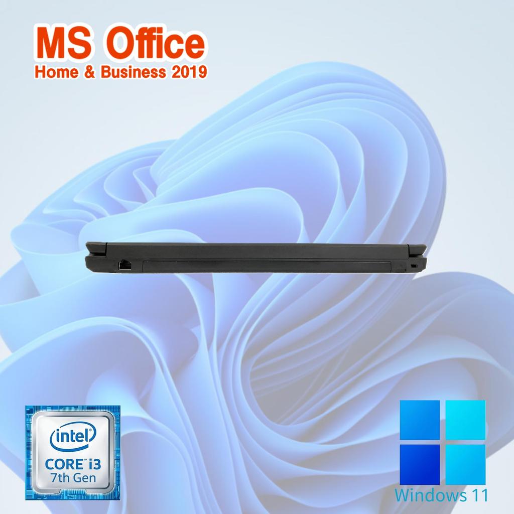 Refurbished Fujitsu A577 7th Generation Windows 11 MS Office Home Breakfast Wajun 4GB 512GB SSD Laptop, 15.6-inch, i3-7130U, Pro, & 2019, Webcam,