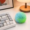 Calming Hand Toy Stress Relief Fuzz Ball Toy, TPR Fuzzy Squeeze Fidget Adults Relaxation Anxiety Relieving Office Desk for Focus Aid, Soft Tactile