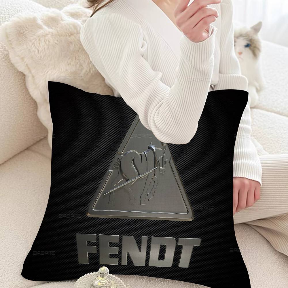 Farming Tractor Fendt Pillow Cushion Cover Pillowcase Living Room Sofa Home Decor