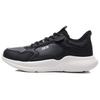 Fabric Synthetic Leather Lace-Up Thick Sole Non-Slip Wear-Resistant Low-Top Casual Shoes Men Sneakers Black Gray 112418814-2