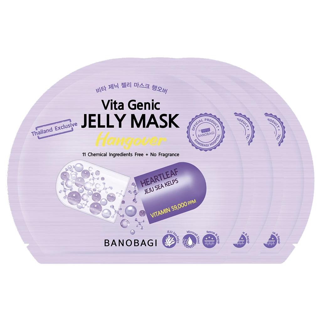 Banobagi Vita Genic Jelly Mask, эксклюзивно для Таиланда, белый блеск/похмелье/пробуждение и охлаждение 30 мл. х 1/3 шт.