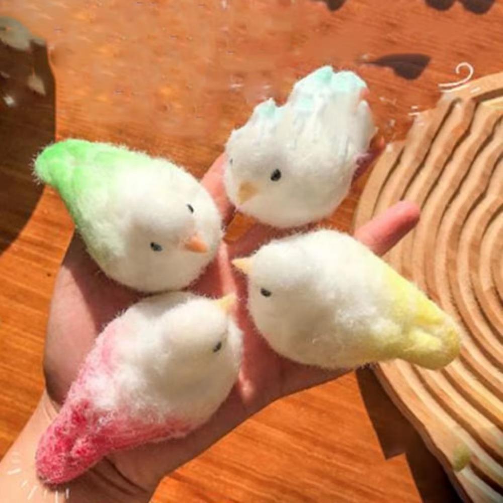 Anti-Stress Bird Squeeze Toys Silicone Parrot Pinch Decompression Toy Birthday Gift