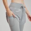 Anti-light Fake Two-piece Yoga Trousers High Waist Drawstring Fitness Pants Casual Versatile Running Quick-drying Tight Sweatpants