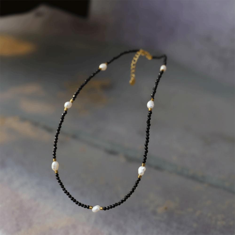 Elegant Choker Baroque Pearl Jewelry Accessories New Crystal Beads Necklace for Women