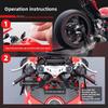 Diecast Spray 1/7 Ducati Superleggera V4 Super Motorcycle Model Collection Miniature Voiture Ornament Boyfriend Gift Toy Vehicle