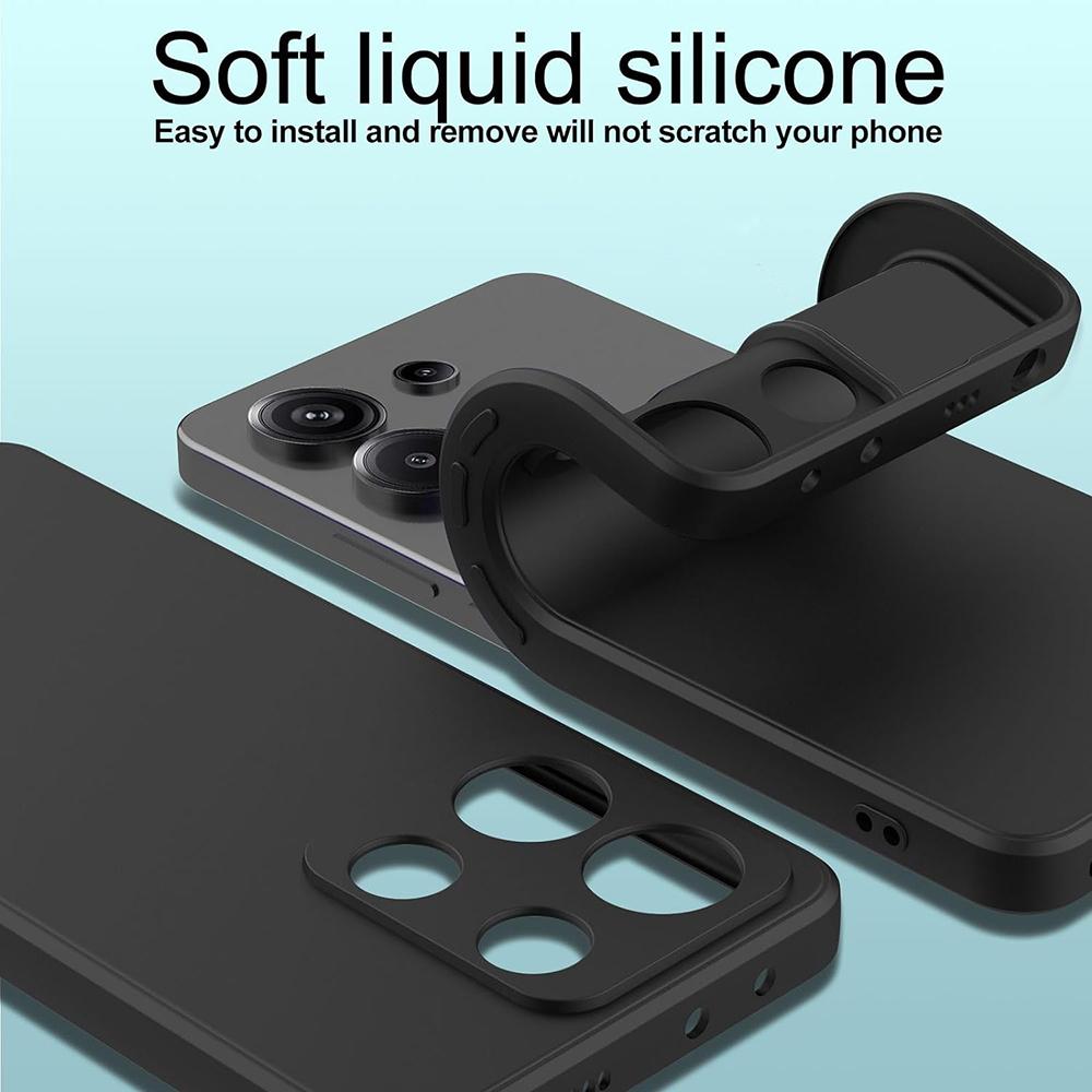 Матовый силиконовый мягкий чехол для Xiaomi Redmi Note 13 Pro Plus 4G 5G POCO X6 Pro Чехол для Redmi Note13 Note 13pro 13pro+ 5G Fundas