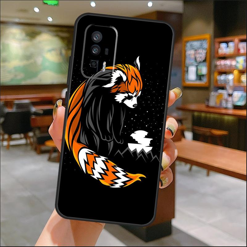 Чехол Красная Панда для Xiaomi 15 14 13 Ultra 11T 12T 13T 14T Pro POCO X7 Pro X3 X5 X6 M6 F5 F6 Pro Чехол