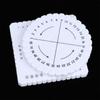 Kumihimo Braiding Disc/Disk Braided Plate Handmade Tool Rope Weaving Jewelry Design Board Sewing