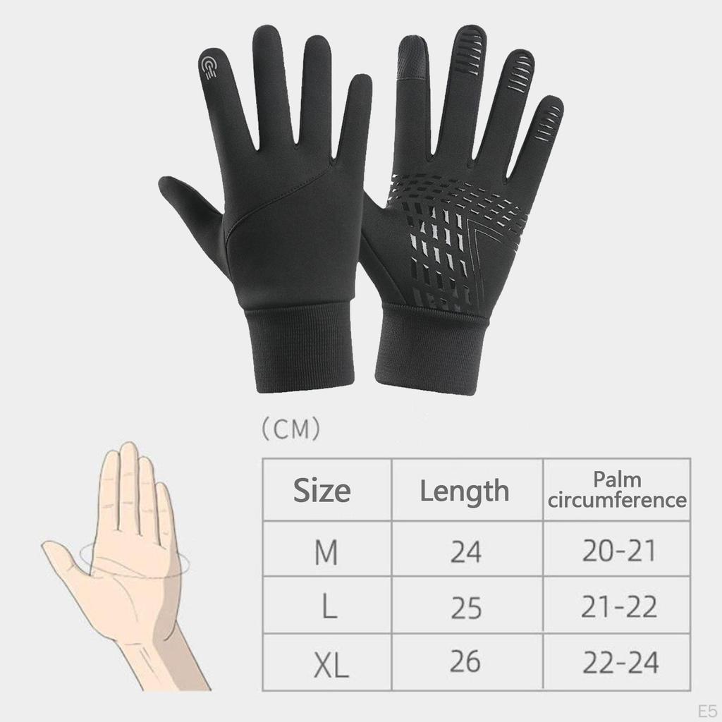 Зимние перчатки для сенсорного экрана, велоспорт, снег, сохраняющие тепло, варежки для спорта