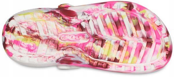 Crocs Classic Lined Marbled Clog K 207773 |C12/Eu 29-30| Electric Pink/Multi