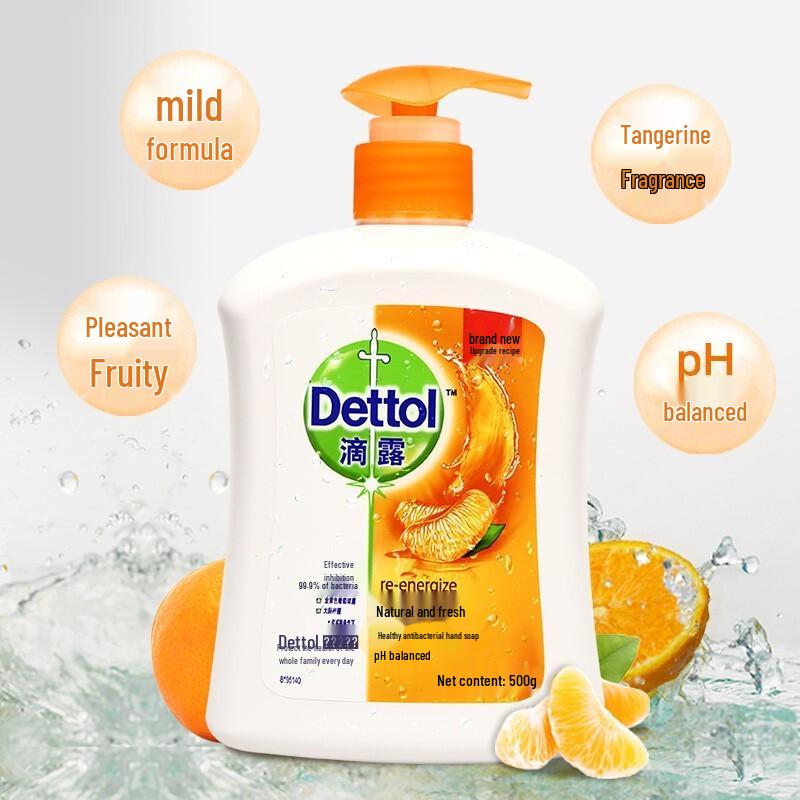 Dettol Натуральное свежее антибактериальное средство для мытья рук
