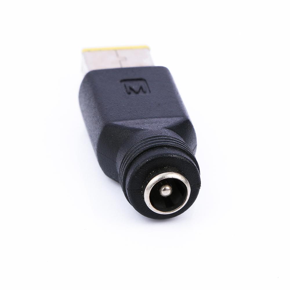 5.5 × 2.1/ 2.5mm To Square for Yoga 11S Etc Converter Laptop Adapter Power Charger Plug Connectors