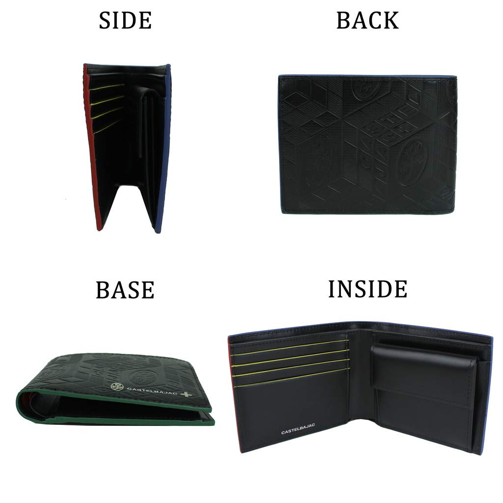 CASTELBAJAC Кошелек двойного сложения Tatin с отделением для монет, красный, 067614