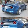 18-23 Ford Mustang AC Style Carbon Fiber Rear Lip Spoiler with Four-Outlet Body Kit