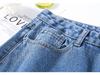 High-Waist Retro Denim Shorts for Women - Summer 2022 Trendy Slimming Straight Fit