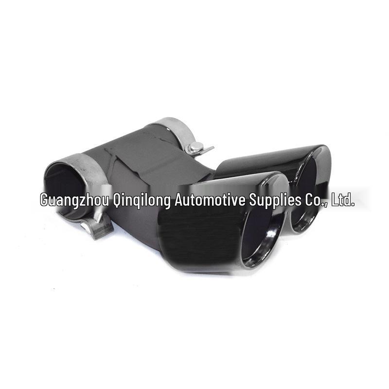 Черный патрубок с двумя выходами для Porsche 718 Boxster/Cayman 981 GTS Модификация выхлопной системы