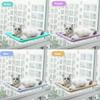 Pet Cat Hammock Hanging Cat Bed Bearing 20Kg Comfortable Cat Sunny Window Seat Kitten Climbing Frame Pet Accessories
