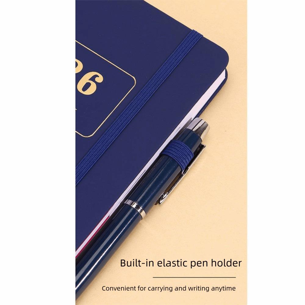 Ежедневник на 2026 год из искусственной кожи 2026.1.1-2026.12.31 Ежедневник Блокнот Календарь Книга Список дел