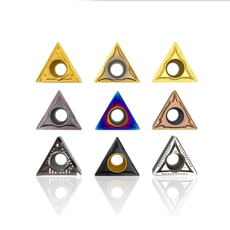 TCMT11/TCGT110204 Series 60° Triangular CNC Lathe Inserts for Fine Grinding