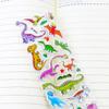 10 Sheets/Set 3D Dinosaur Stickers Toys Home Wall Decor Cartoon Sticker Scrapbooking  Notebook Diary Label