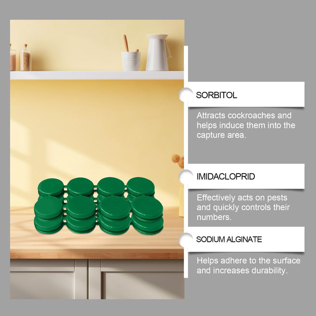 Станция уничтожения тараканов для дома, патч от тараканов на кухне